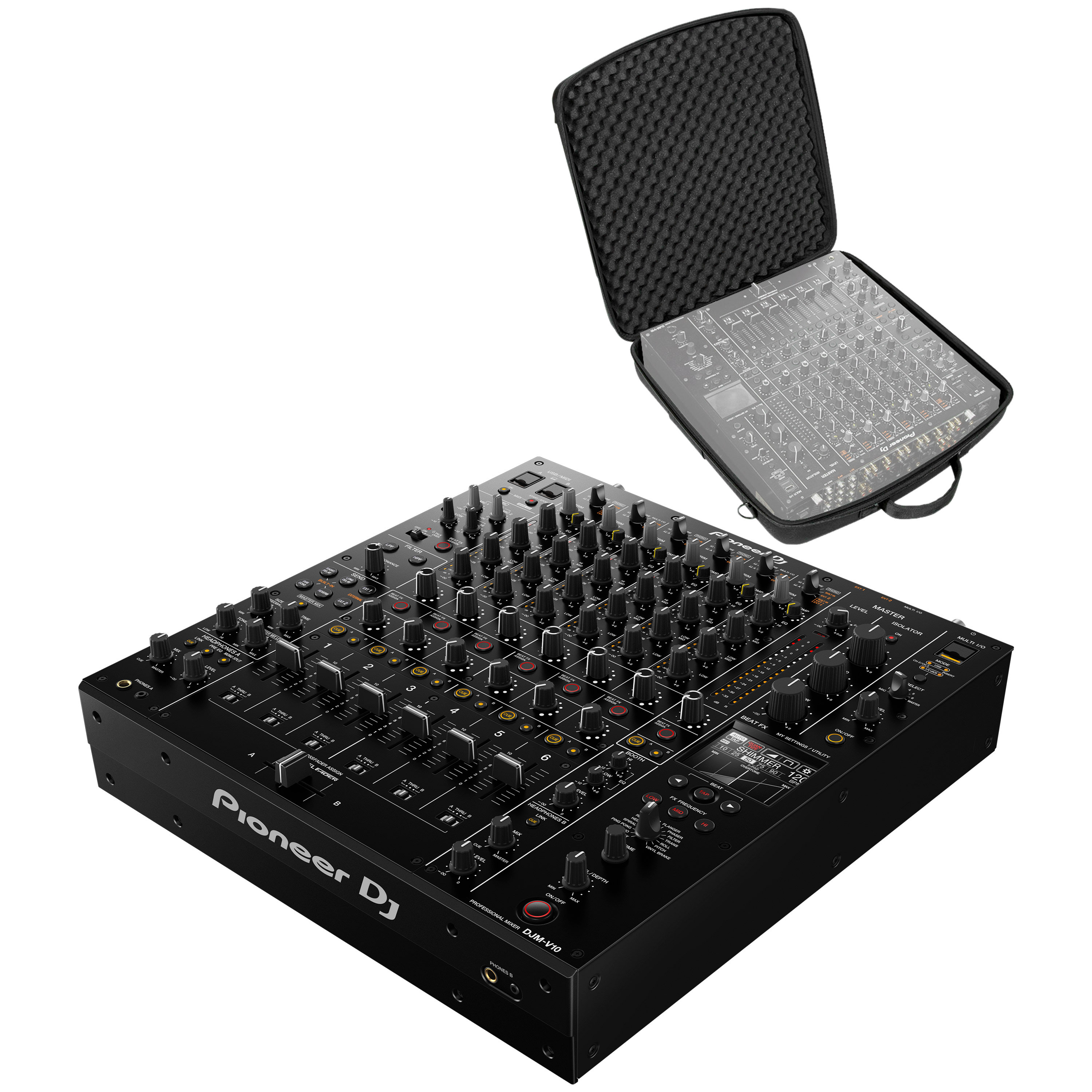 Pioneer DJ Pack DJM-V10 + Housse