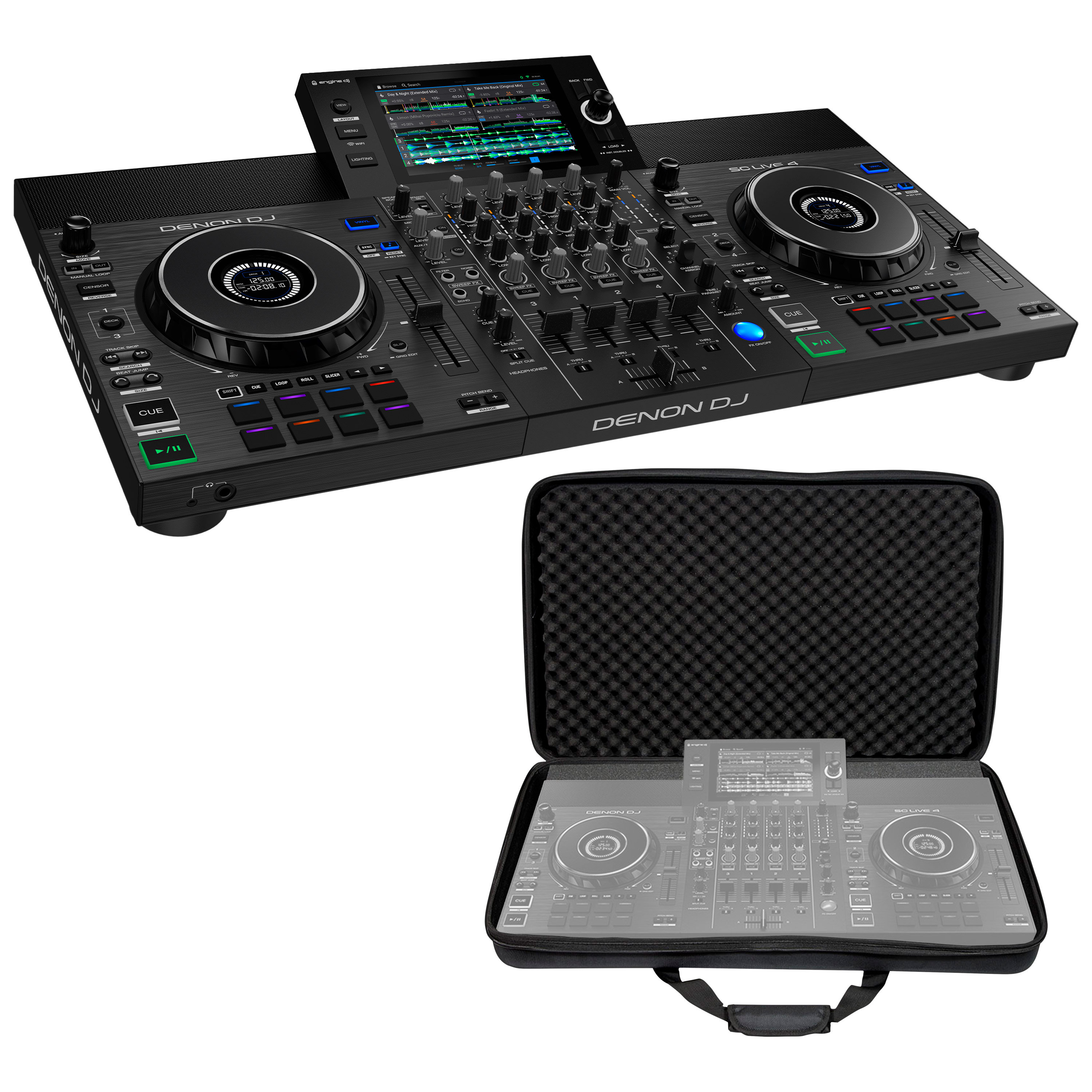 Denon DJ Pack SC Live 4 + Housse