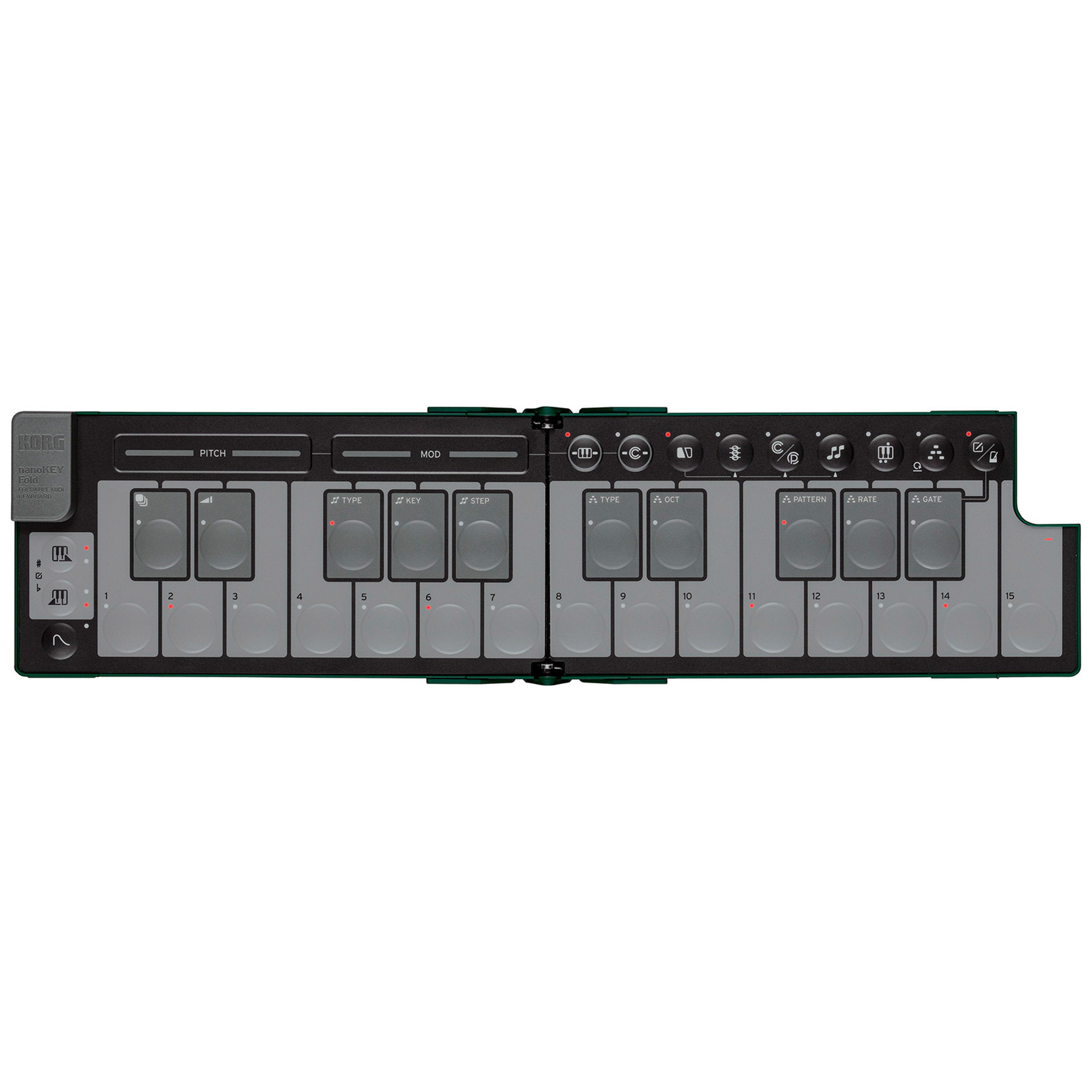 Korg NanoKey Fold Alpine Green