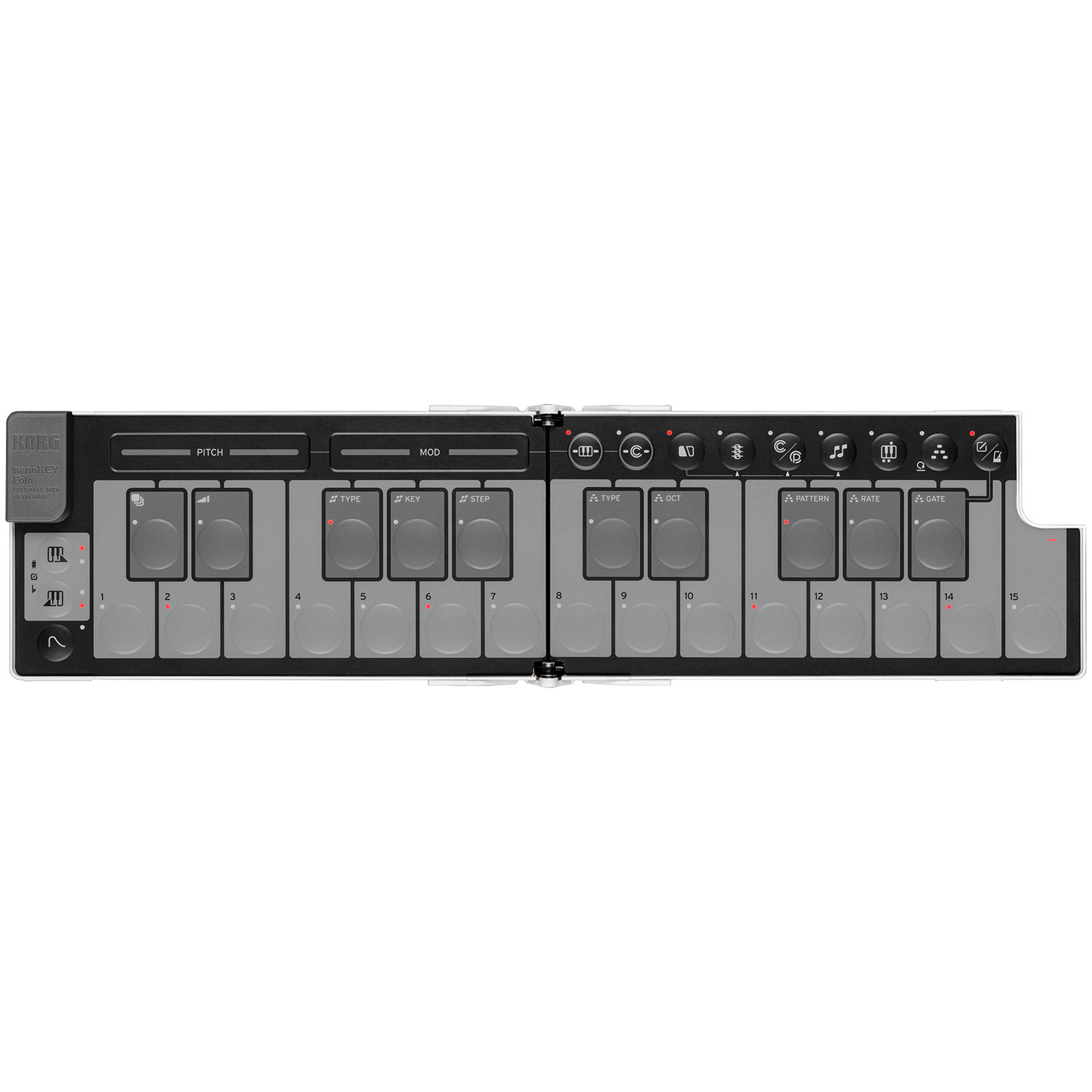 Korg NanoKey Fold White