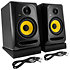 Pack Classic 5 Monitor (la paire) + Supports hauts Krk