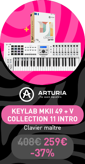 Arturia - KeyLab MkII 49 White + V Collection 11 Intro