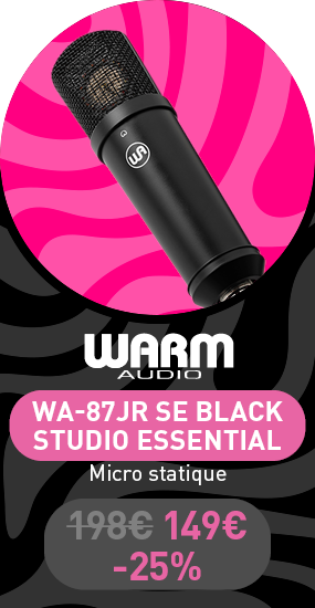 Warm Audio - WA-87jr SE Black Studio Essential